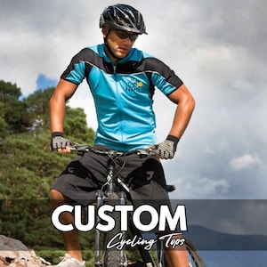 Maillot de cyclisme court au design personnalisé, chemise