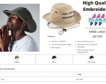 Custom Boonie Hats - Etsy UK