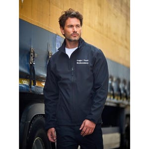 Personalised Soft Shell Jacket Embroidered, Customised Mens Soft Shell Jacket Embroidered, Soft Shell Jacket , Workwear Soft shell jacket