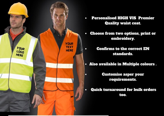 custom high vis workwear