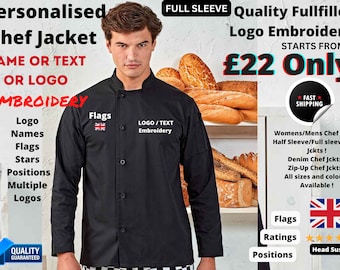 Veste Chef Cuisinier - Kameleon Textile : Impression Et Broderie Sur Textile