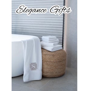 Personalised Embroidered Towel with Embossed effect, Home gift, Bath Towel, Hand Towel, Birthday gift, Christmas Gift, Housewarming