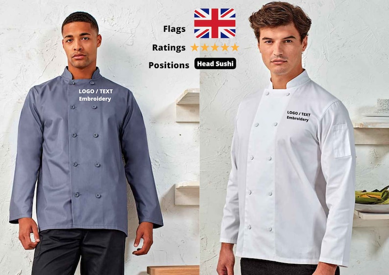 Full sleeve chef Jacket