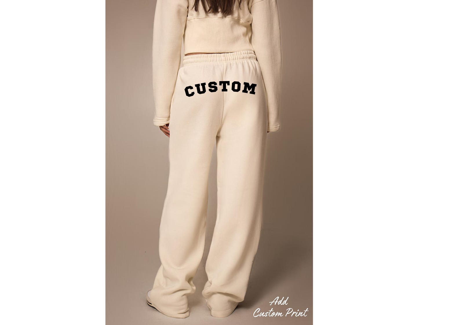 Custom Bride & Groom Sweatpants for Joe and Cece