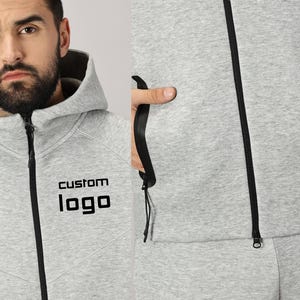 Custom Tech Fleece tracksuit, Unisex , Plain Tracksuit, Custom tracklsuit with Logo or Text Embroidery, Tracksuit Gifts,Streetwear Tracksuit