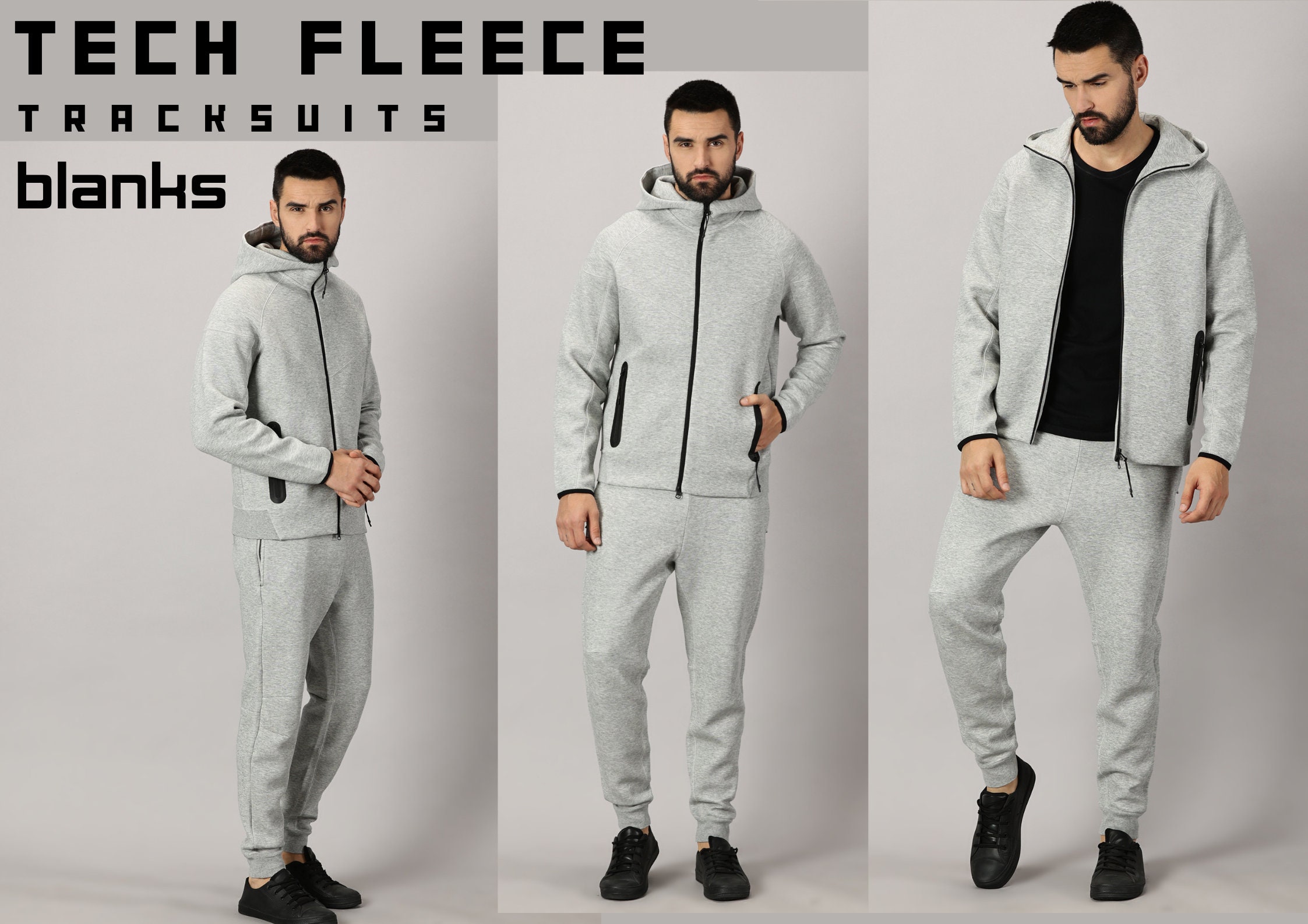 Custom Tech Fleece Tracksuit, Unisex , Plain Tracksuit, Custom Tracklsuit  With Logo or Text Embroidery, Tracksuit Gifts,streetwear Tracksuit - Etsy UK