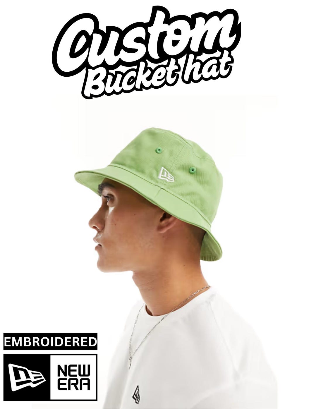 Green Cappello Pescatore New Era Bitto Properties Cappello