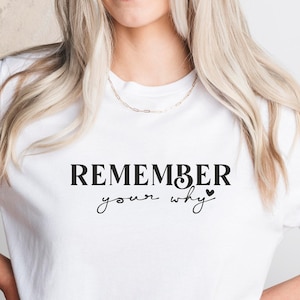 Remember Your Why SVG PNG, Love Yourself SVG, Happiness Svg, Motivation Shirt Svg, Motivation Svg, Self Love Svg, Inspirational Quotes Svg