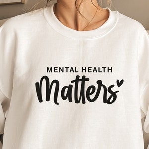 Mental Health Matters Svg Png, Mental Health Awareness Svg, You Matter Svg, Positive Svg, Self Love Svg, Be Kind Svg, Mental Health Svg