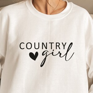 Country Girl Svg Png Pdf, Just Small Town Girl Svg, Southern Girl Svg, Positive svg, Teen Shirt Svg, Southern Girl Cut File for Cricut