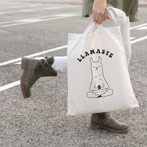 Llamaste SVG, Funny Yoga Llama Clipart (digital File) - Etsy