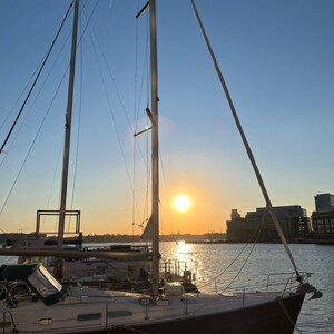 Fells Point Sailboat Digital Print