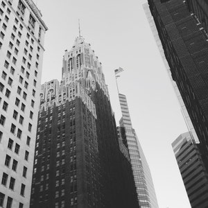 Light Street Cityscape Digital Print
