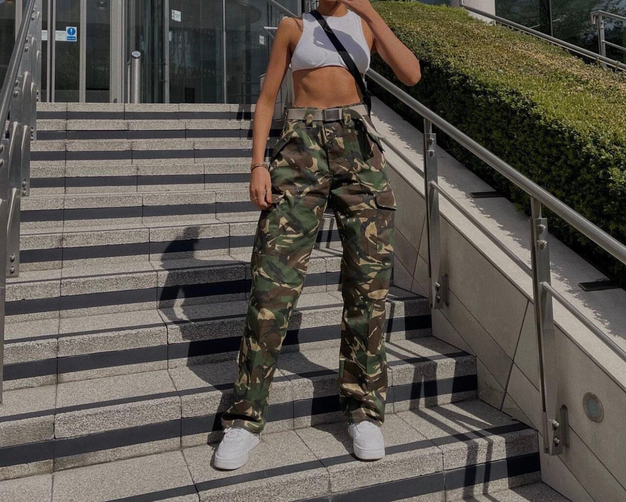 Mens Twill Military Pants Ladies Combat Cargo Trouser & New Girl Pants UK 30-40 
