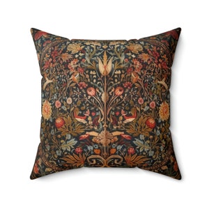 Moroccan Tiles | Cottagecore, Forestcore, William Morris Pillow, William Morris Cushion, INSERT INCLUDED