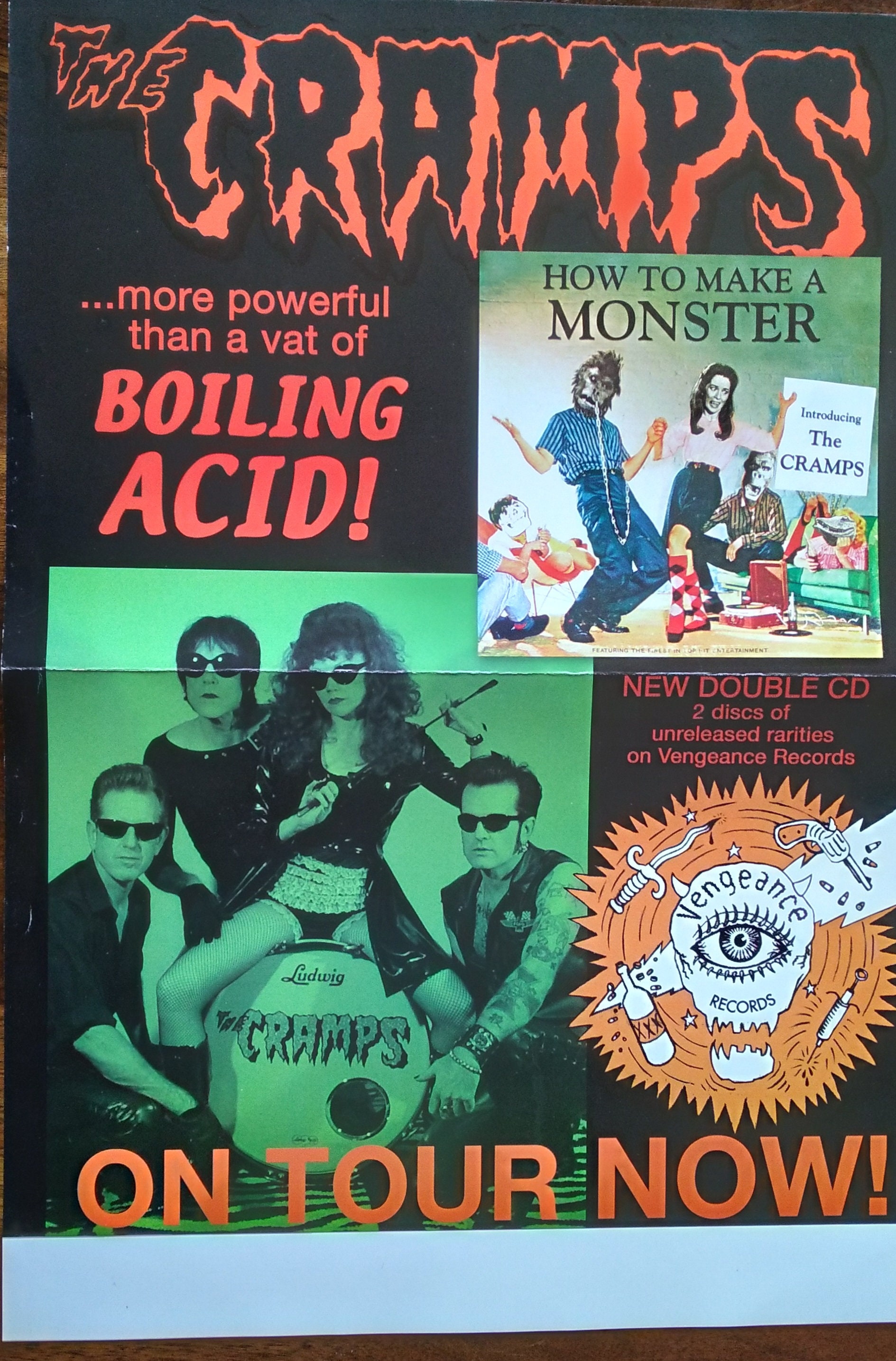 The Cramps Poster - Etsy UK