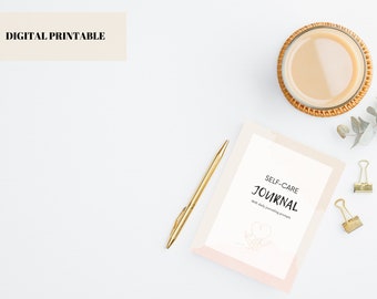 Printable Self Love Journal | Learn To Love Yourself Worksheet 10 Page Printable Workbook Find Your Purpose Live Happier Self Love Gratitude