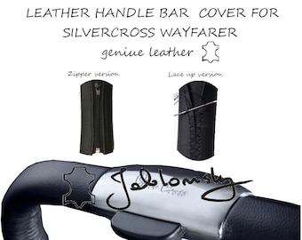 Silver cross wayfarer surf pioneer stroller leather handle cover