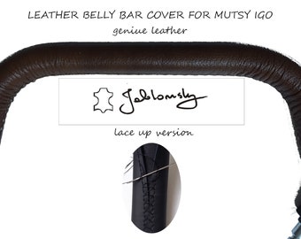 Mutsy IGO stroller safety bar leather cover