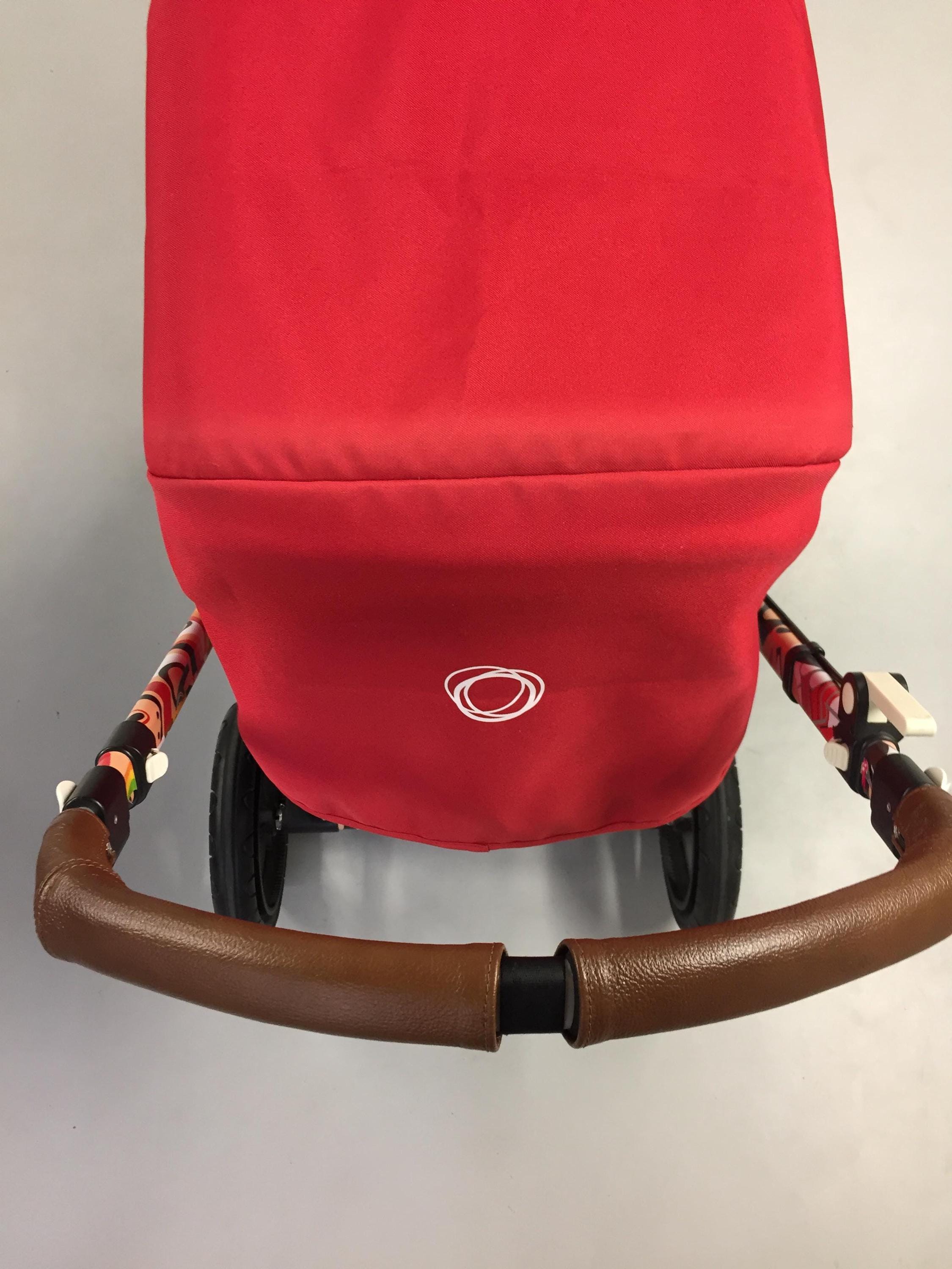 Coprimanubrio In Pelle PU Per Bugaboo Cameleon - Impermeabile E Antisudore