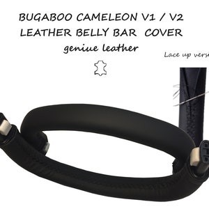 Bugaboo Cameleon v1 v2 Kinderwagen Sicherheitsleiste Lederhülle