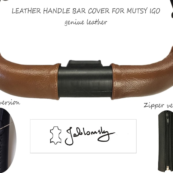 Mutsy igo stroller leather handle covers