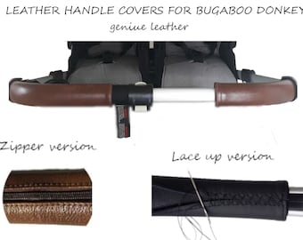 Bugaboo Donkey stroller leather handle cover