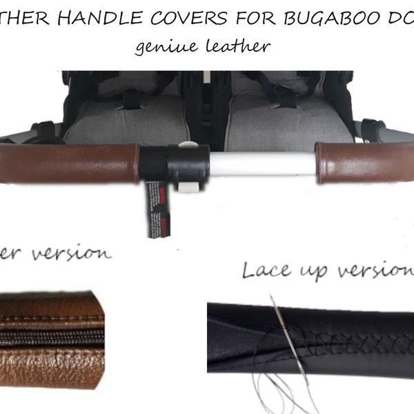 Bugaboo Donkey stroller leather handle cover