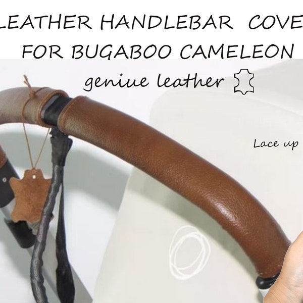 Bugaboo Cameleon stroller leather handle cover