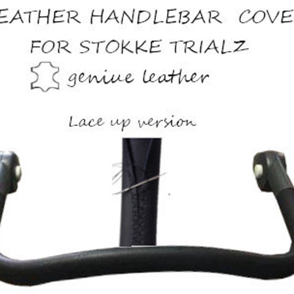 Stokke Trialz  stroller leather handle cover