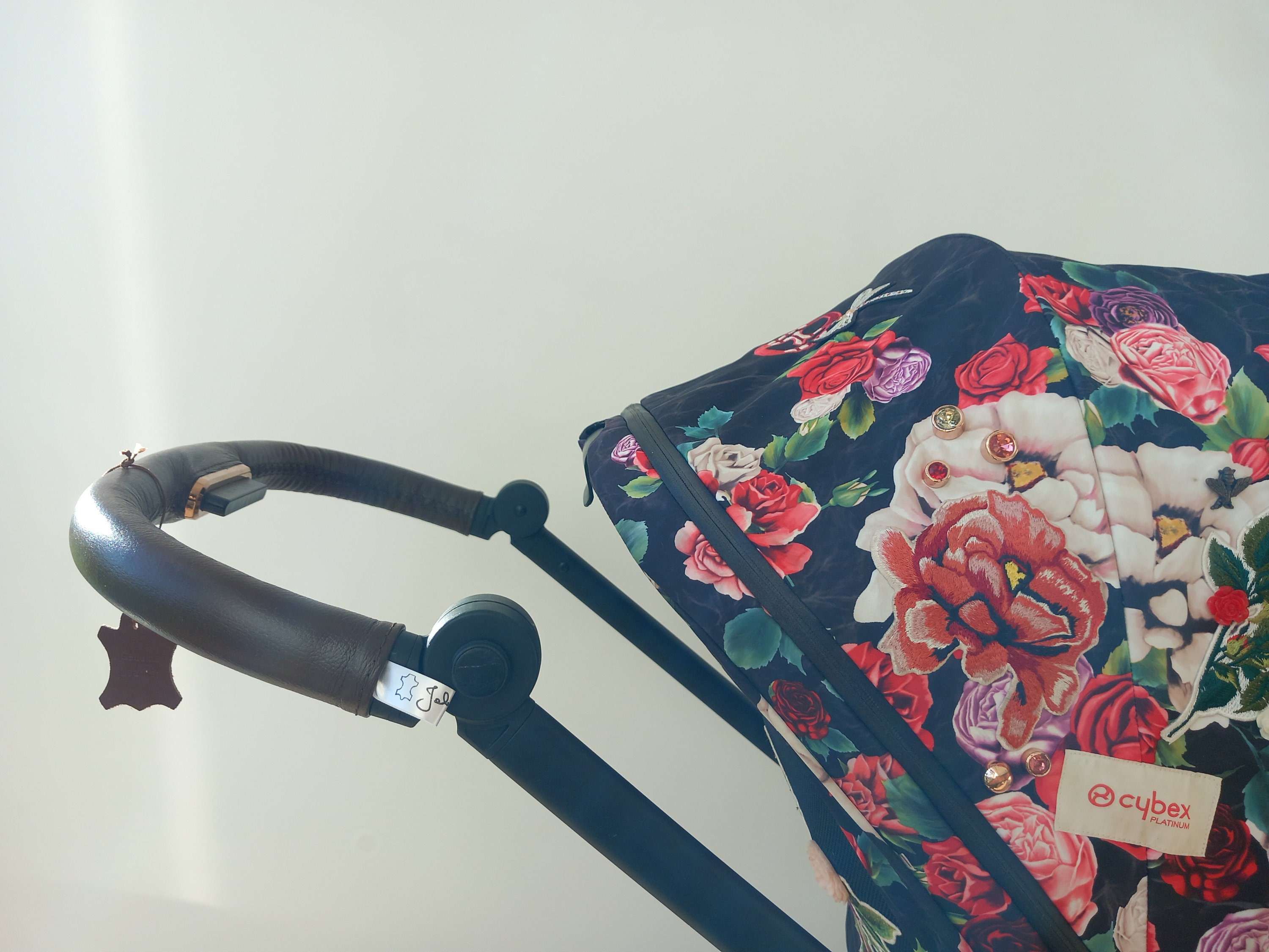 Custodie Manubrio CYBEX MIOS In Ecopelle - Anti Graffio, UV, Facili Da Installare