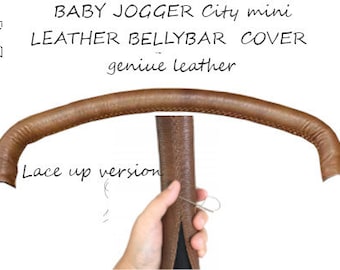 Baby Jogger city mini stroller safety bar leather cover