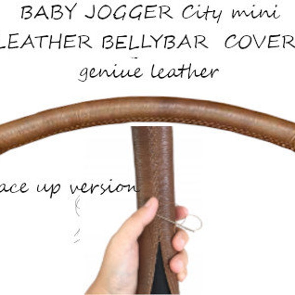 Housse en cuir avec barre de sécurité pour poussette City Mini Baby Jogger