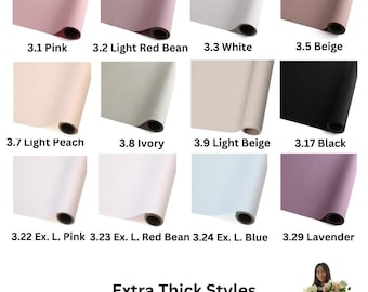 Korean Style Wrapping Paper Waterproof Extra Thick For flower Bouquets and Gifts 10.9 Yards