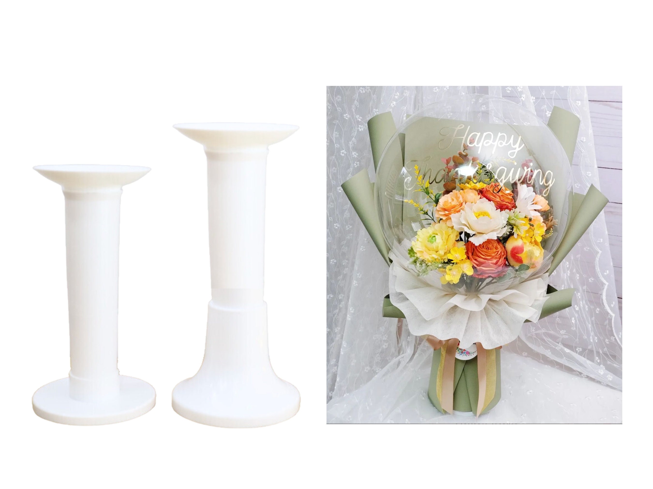 Bouquet Holder Table Decoration for Wedding Reception Bridal