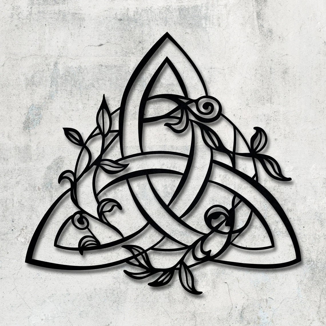 Celtic Knot Metal Wall Art Custom Metal Sign Custom Metal Etsy