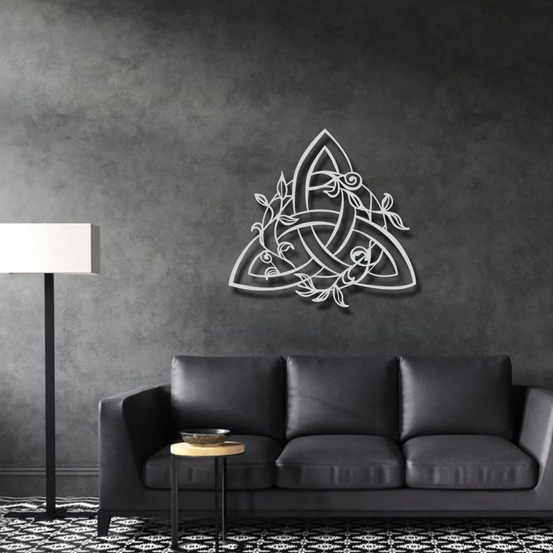 Celtic Knot Metal Wall Art Custom Metal Sign Custom Metal Etsy