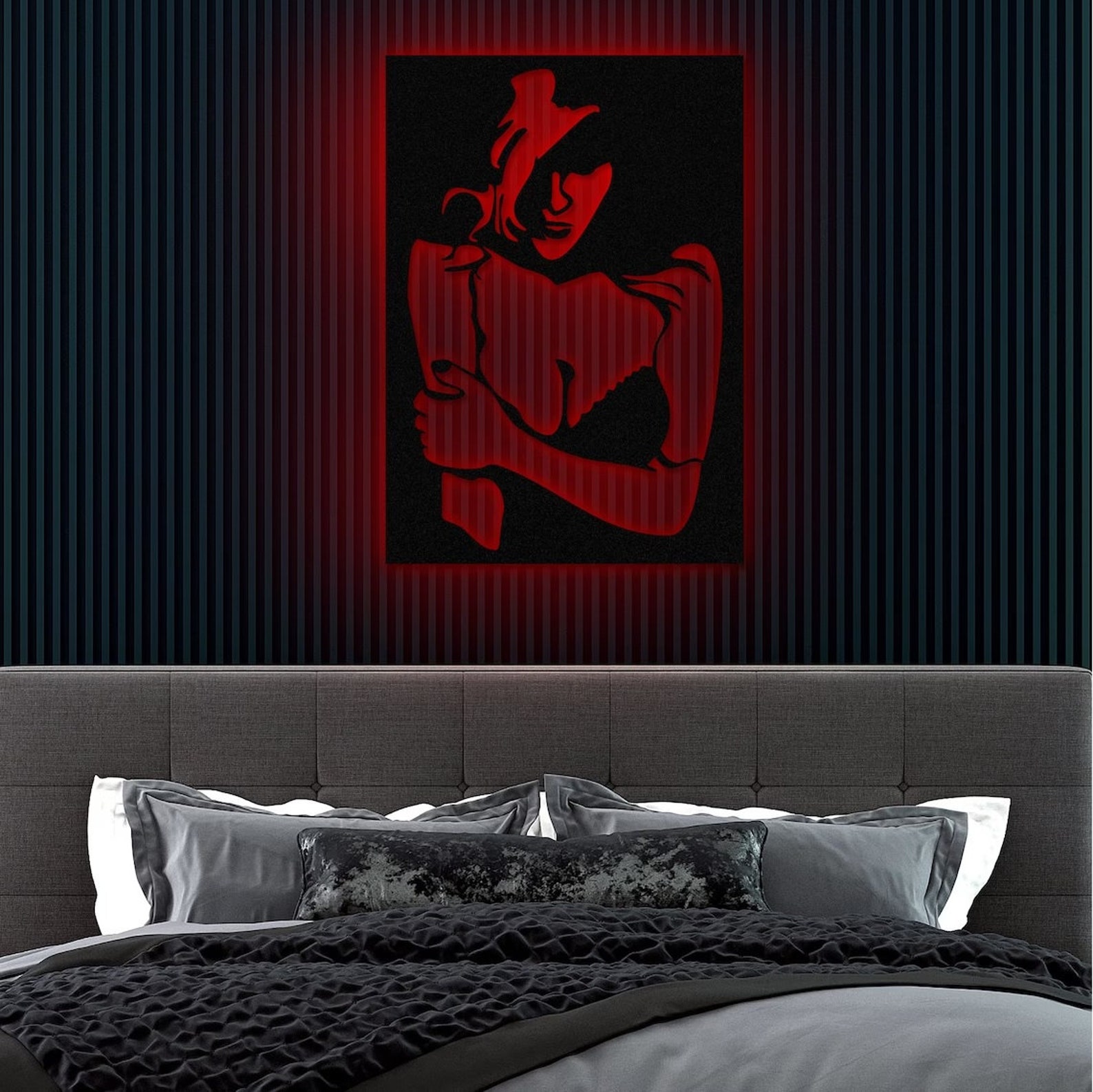 Nude Wall Art Boho Wall Decor Erotic Art Sexy Girls - Etsy