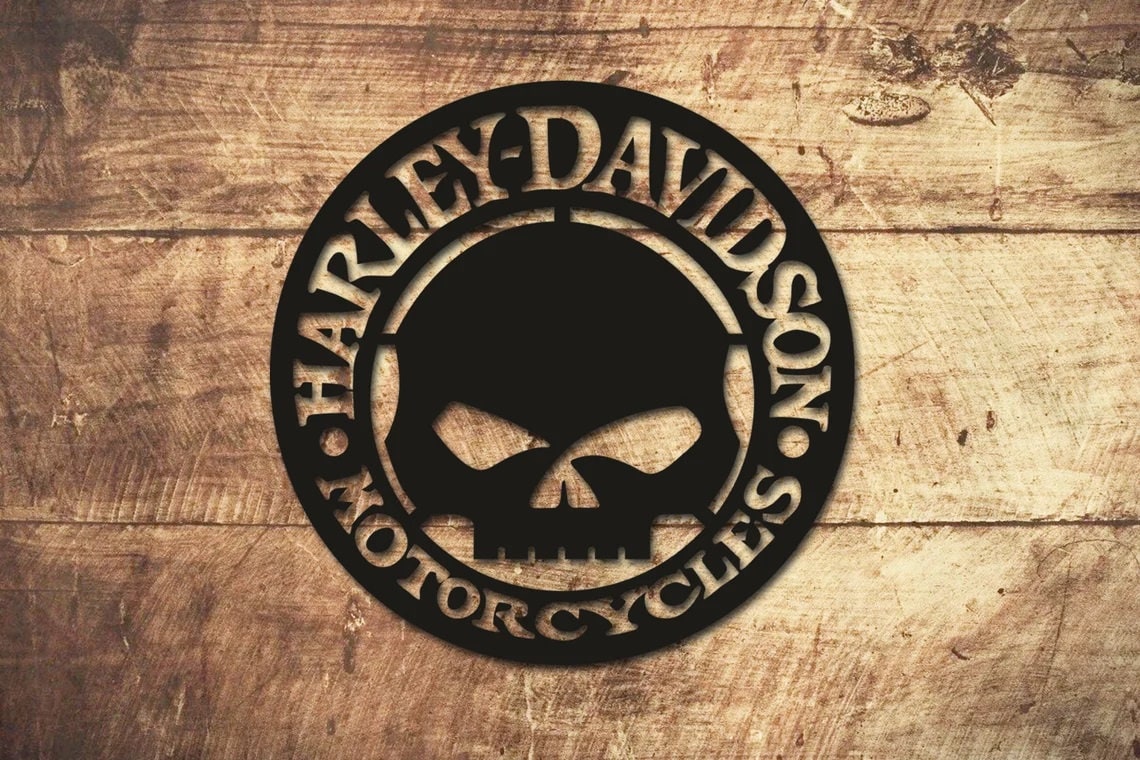 Harley-Davidson Men's Ragged Willie G Skull Sleeveless Cotton