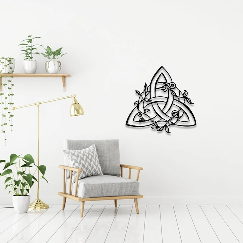 Celtic Knot Metal Wall Art Custom Metal Sign Custom Metal Etsy