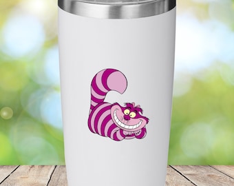Cheshire Alice in Wonderland | Movie Stickers | Laptop, Planner, cell phone, Water Bottle Sticker