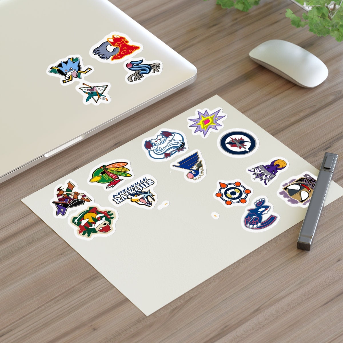 NHL logo Sticker for Sale by PacificReaver