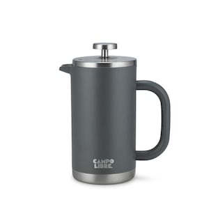 Campo Libre.® French Press GIORGIO 600ml, Kaffeebereiter aus Edelstahl mit doppelwandiger Vacuumisolierung. Inkl. Ersatzfilter image 1