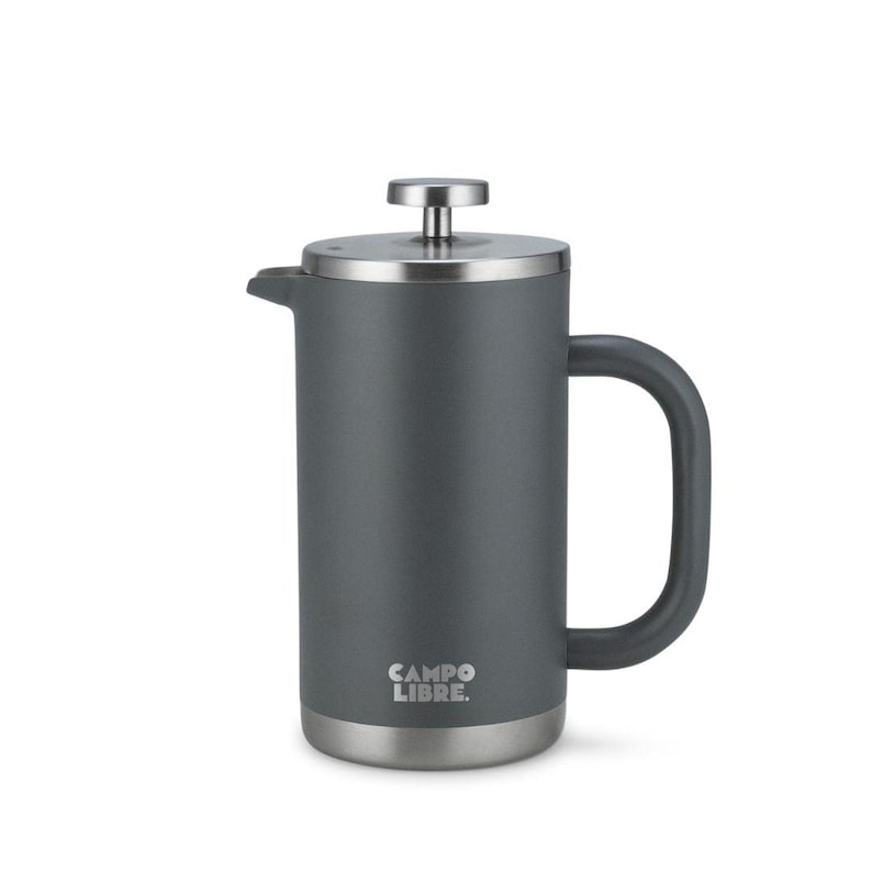 Campo Libre.® French Press GIORGIO 600ml, Kaffeebereiter aus Edelstahl mit doppelwandiger Vacuumisolierung. Inkl. Ersatzfilter image 1