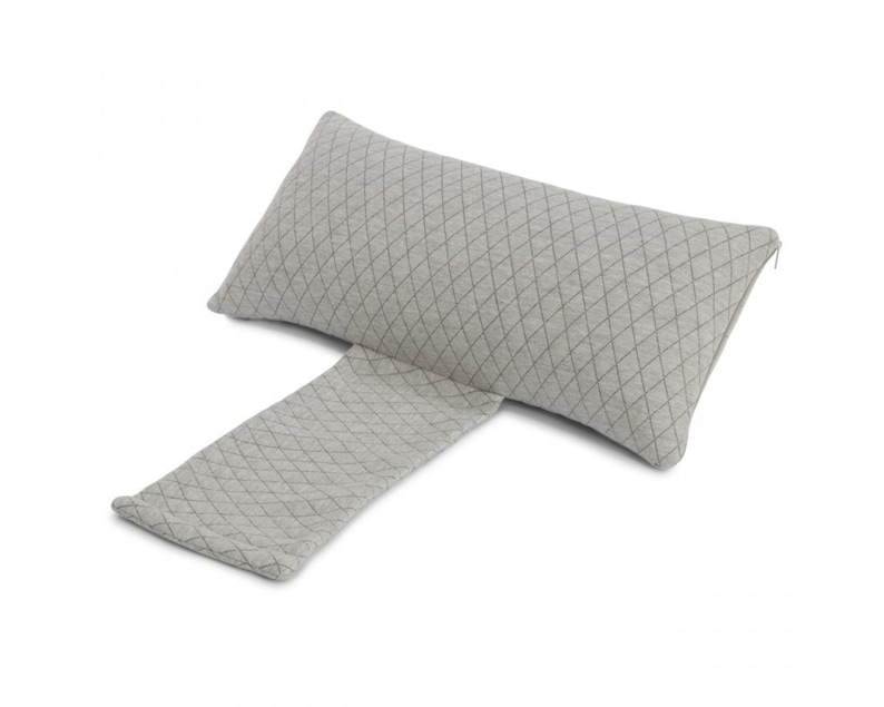 Cushion with weight attachable for wedges and sofas color checkered gray washable cover zdjęcie 1