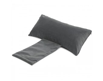 Cushion made of granulated certified foam - ideal for wedges, armchairs and sofas - grey color