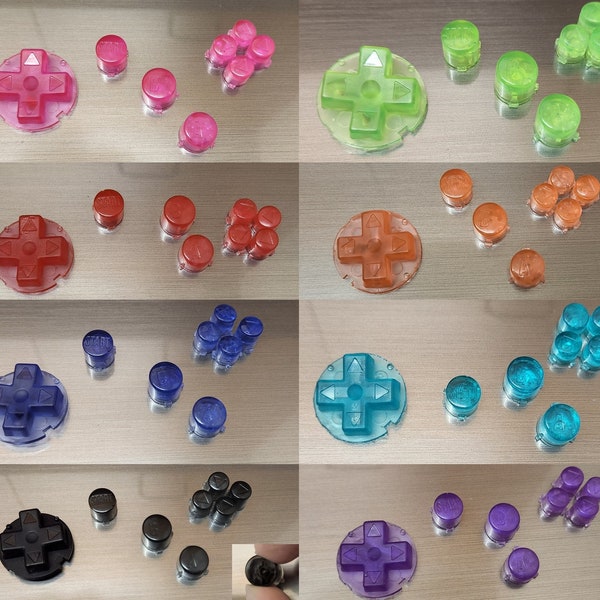 N64 Clear custom button in resin! Choose your favorite color! (CLOSED WAITING LIST)