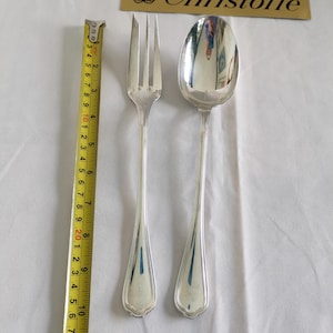 Christofle Spatours large silver-plated metal serving cutlery in silver-plated metal