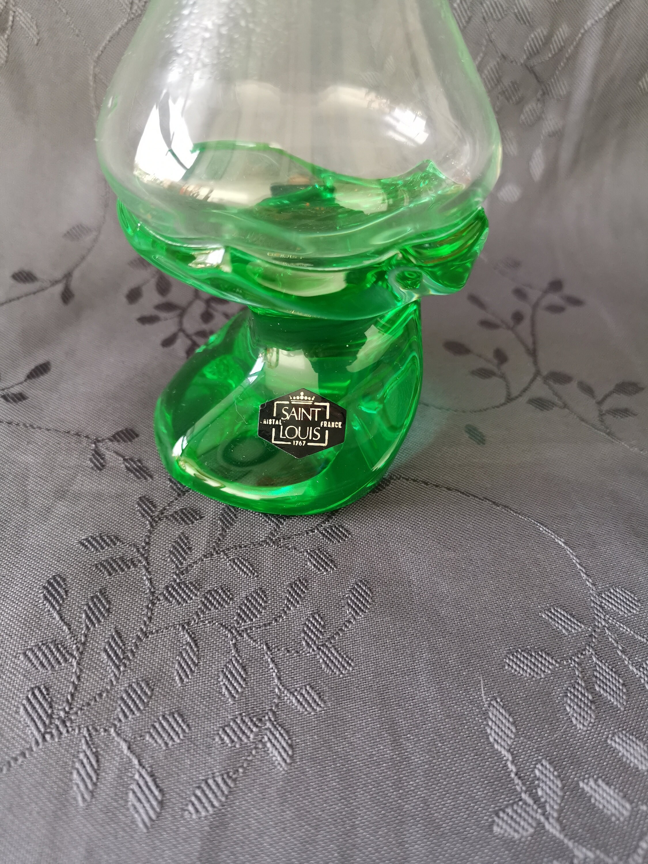 Saint-louis Crystal Vase From 1970, Eole Model - Etsy Canada