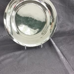 alfenide for christofle silver plated metal dish